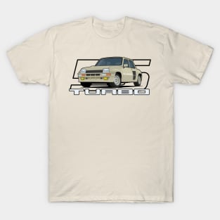 Car 5 Turbo 1980 cream T-Shirt